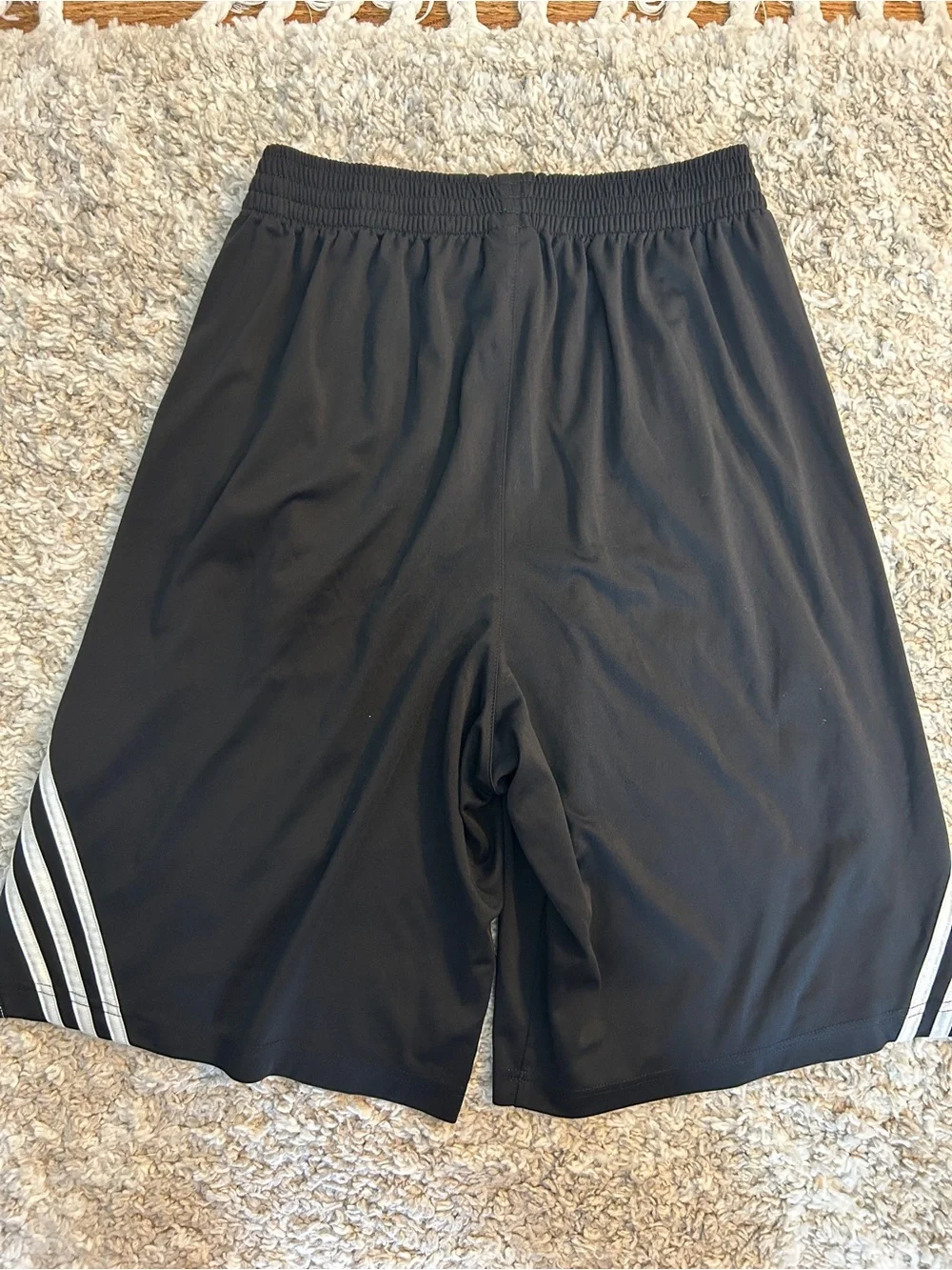 Adidas Athletic Shorts with White Trim (3 Pair Bundle)